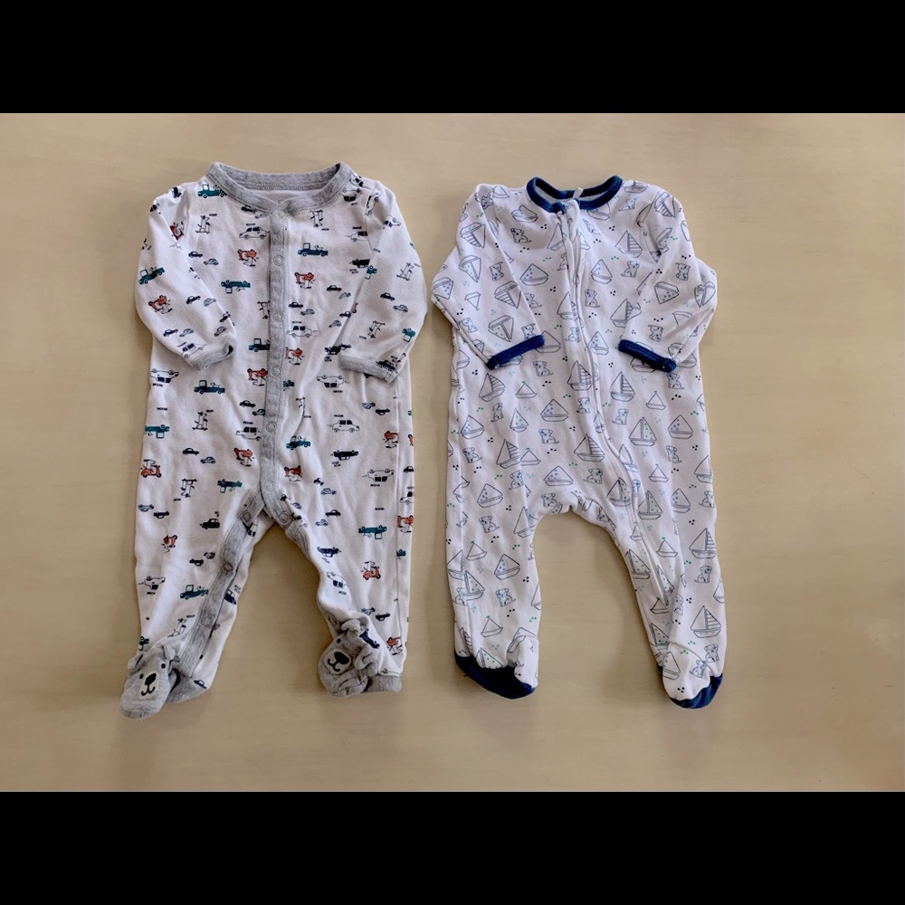 Baby Boy 2-Pack Footie Bundle